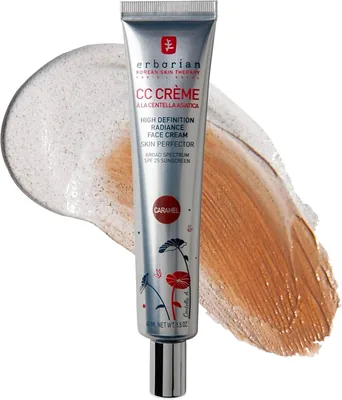 Erborian CC Cream, Centella Asiatica Caramel, Light Concealer