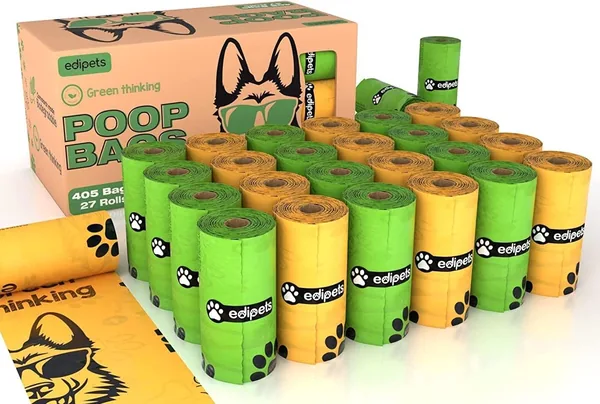 Edipets Biodegradable Dog Poop Bags 405 Pieces