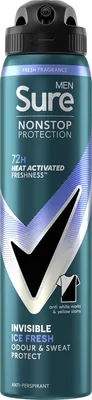 Sure Men Nonstop Protection Invisible Ice 250ml