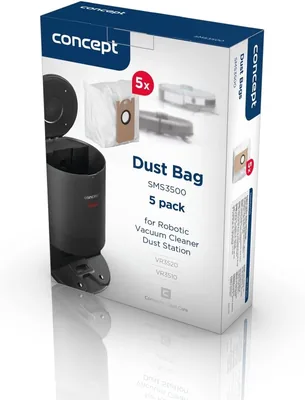 CONCEPT Hausgeräte SMS3500 Bag for Concept Robot Vacuum Cleaner VR3520