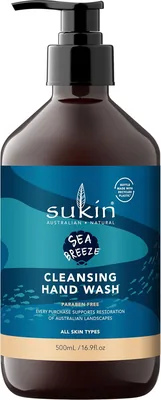 SUKIN SEA BREEZE Hand Wash 500ml Best Deal