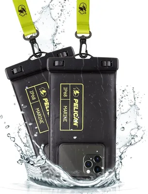 Pelican 2 Pack Marine Series Waterproof Phone Pouch for iPhone 14 Pro Max - 7% Off