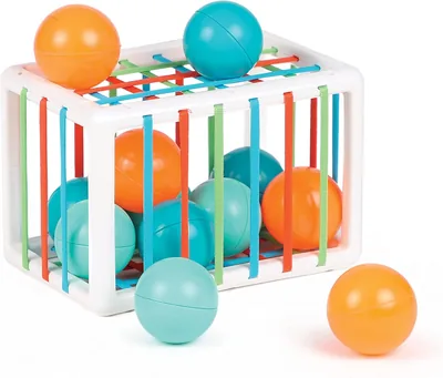 Cube de manipulation Ludi - Jouet d'apprentissage précoce pour bébés à partir de 10 mois - Développe la pensée, les compétences motrices fines, le toucher et la découverte - 13% de réduction