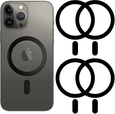 Python Trend One Metal Ring MagSafe Sticker for iPhone 12-17 - 23% Off