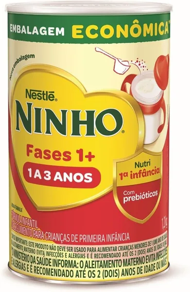 Ninho Fases 1 - Fórmula Infantil, 1.2 kg (Pacote de 1) - Melhor Preço