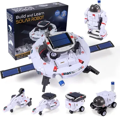 Solar Robot Science Kit for Kids, 120Pcs Building Experiments
