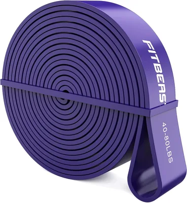 FitBeast Zestaw 5 opasek oporowych do ćwiczeń siłowych
