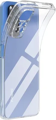 Étui pour Xiaomi Redmi Note 11/11S Transparent en TPU Doux et Silicone Flexiblen avec Absorption des Chocs Anti-Jaunissement