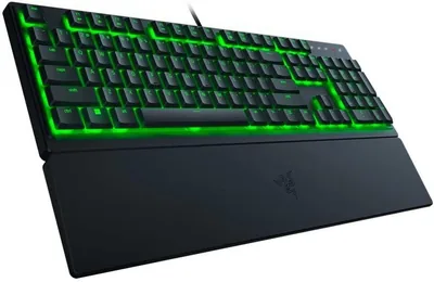 Clavier mécanique Razer Ornata V3 X à profil bas avec éclairage RGB Chroma (commutateurs hybrides, repose-poignet ergonomique) - Disposition FR
