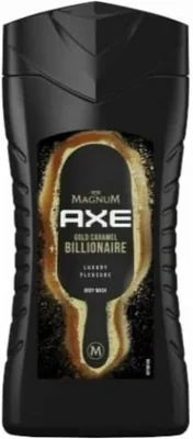 Axe Żel pod prysznic Magnum Gold Caramel Billionaire Limited Edition - długotrwała świeżość i zapach testowany dermato