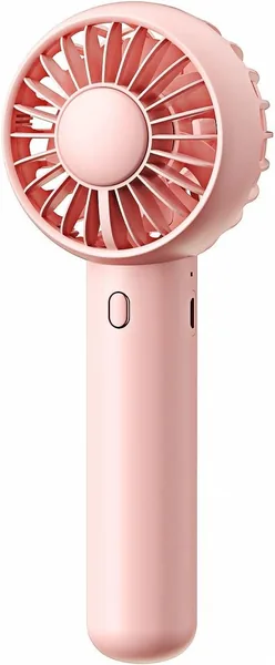Gaiatop Mini Portable Fan, Powerful Hand Fan Cute Design 3 Speed Personal Small Desk Fan With Base, Lightweight Rechargeable Usb Handheld Fan