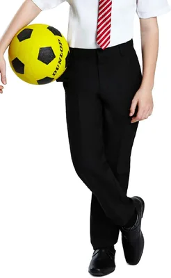 Listers Schoolwear Boys Pull Up Trousers Black Grey Navy - Best Deal