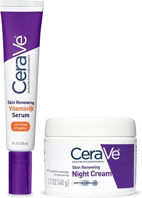 CeraVe Vitamin C Serum & Night Cream Set