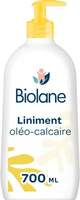 BIOLANE - Huile Lime Pierre pour Bébé - Nettoie et protège - 700 ml | Sans rinçage, hydrate la zone sensible