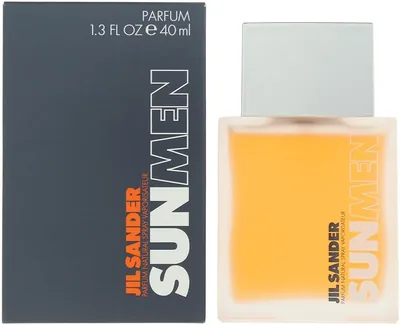 Jil Sander Sun Perfume für Men | Aromatisch-ambere Duftnote mit Klose, Juniperbüschel und Benzoin für einen markanten, warmen Duft