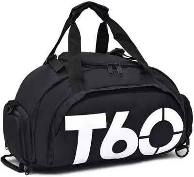Mochila Mala T60 Para Academia Natação Camping - Preto