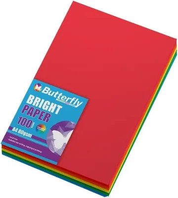 Belal Butterfly A4 Paper 80 GSM 100 Sheets 40% Off