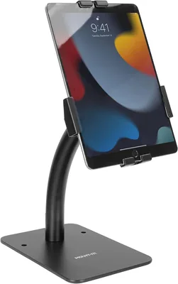 Mount-It! Tablet Kiosk Stand - Black