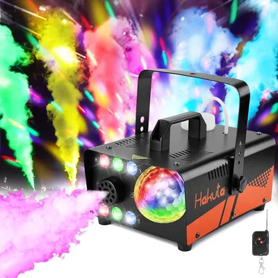 Máquina de Humo HAKUTA con Luces LED RGB y Discoteca