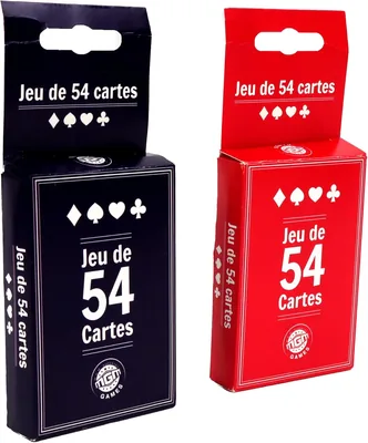MGM GASEN - Set med 54 kartor - 144633LIN - Red/Blå - Papper - Från 5 år - Best Deal