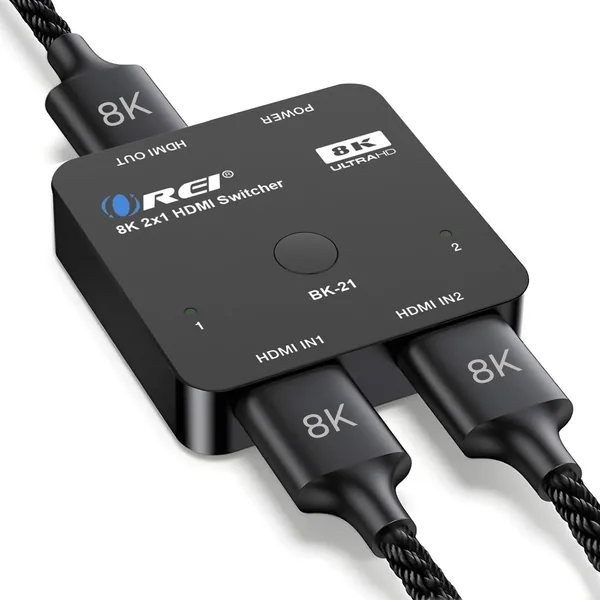 OREI 8K 2x1 HDMI Switch 4K @ 120hz Best Deal