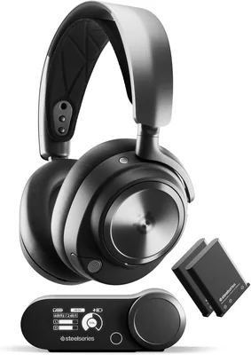 SteelSeries Arctis Nova Pro Xbox - Casque de jeu multi-systèmes avec son haute résolution, spatial 360°, GameDAC Gen 2 et micro ClearCast