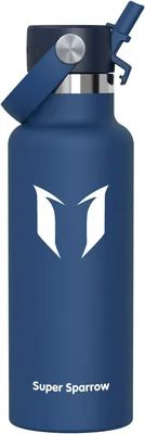 Super Sparrow Botella de Acero Inoxidable - Termo - 350 ml, 500 ml, 750 ml, 1 L, 1.2 L - Botella Térmica BPA Libre