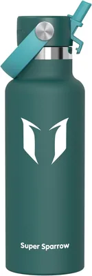 Super Sparrow Botella de Agua de Acero Inoxidable - Termo - 350 ml, 500 ml, 750 ml, 1 L, 1.2 L - Botella Térmica Libre de BPA