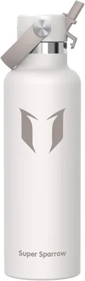 Super Sparrow Vattenkanna - 350ml/500ml/750ml/1L/1.2L - Stålsk Kan - Thermos Standard Mund - Ikontiskt BP
