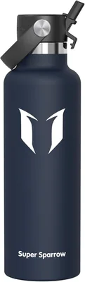 Super Sparrow Vattfles - 350ml/500ml/750ml/1L/1.2L - Stål - Thermos Standard Mund - Non-toxik BP - 14% Off