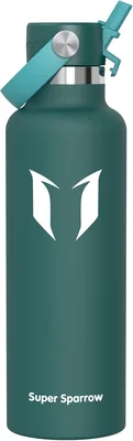 Bottiglia Sparrow FlipFlow 500ml/750ml/1L/1.2L in Acciaio Inox, Termica, Anti-goccia, Calda e Fredda, Senza BPA