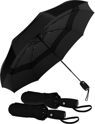 Repel Windproof Folding Umbrella - Durable Fiberglass