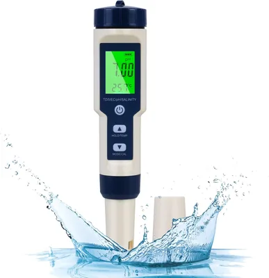 Compteur de qualité de l'eau Flintronic PH Meter 5 en 1