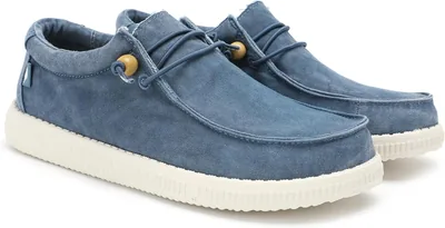 WalkInPitas WP150 Mocasín Barco Casual | Zapatillas de Tela | Sin Cordones | Zapatos Informales