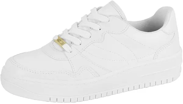 T nis Feminino Casual Pelica Preto Branco Vizzano 1389.101