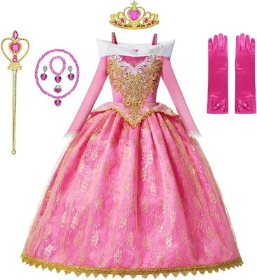 Girls Princess Dress Up Birthday Party Costume Outfit Accessories Best Deal