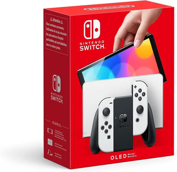 Nintendo Switch OLED Model White Joy Con (International version)