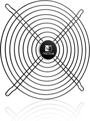 Noctua NA-FG1-20 Sx2 Fan Grills (Set of 2, Black) Best Deal