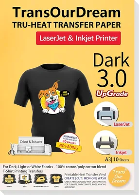 A3 Large Heat Transfer Paper - Perfect for Crafts
