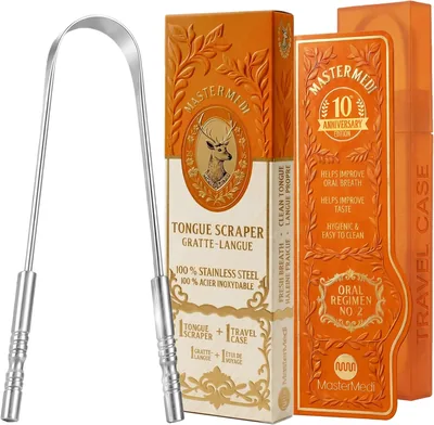 MasterMedi Tongue Scraper Travel Case Best Deal