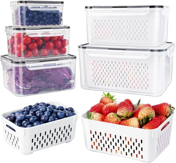 5 PCS Large Fruit Containers