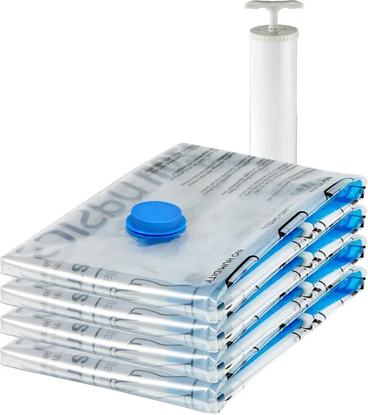 Amazon Basics Zipper Vacuum Compression Storage Bags