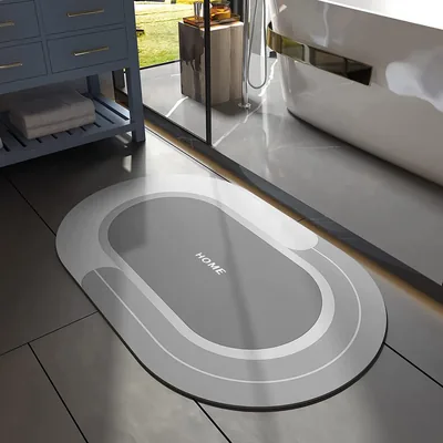 THMINS Bath Mat - Quick Drying & Super Absorbent, Best Deal
