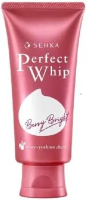 Senka Perfect Whip Berry Bright Facial Cleanser 100g Best Deal