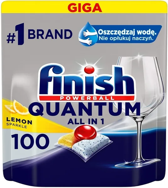 FINISH Kapsułki Quantum All-in-1 100 lemon - Najlepszy cenowy wybór