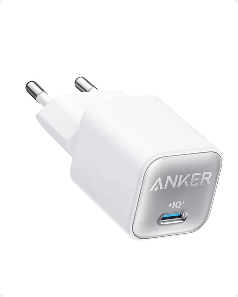 Anker 30W USB C Ladegerät, GaN 511 Nano 3, PIQ 3.0 Schnellladung für iPhone 17/Pro/Max/Air/16/15, Galaxy, Pixel – 76% Rabatt