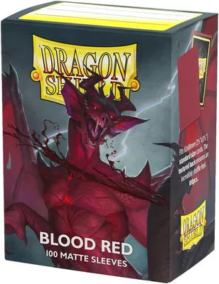 Dragon Shield Standard Size Kartmatte Slåf 100 stk - Glatt & Stark Premium TCG Slåf | Kompatibel med Pokemon, Magic