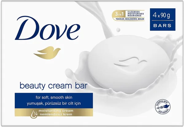 Dove Beauty Cream Bar Soap 4-pack | 24% Off | ZAR 64.99