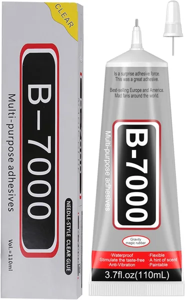 3.7oz B7000 Rhinestone Clear Glue