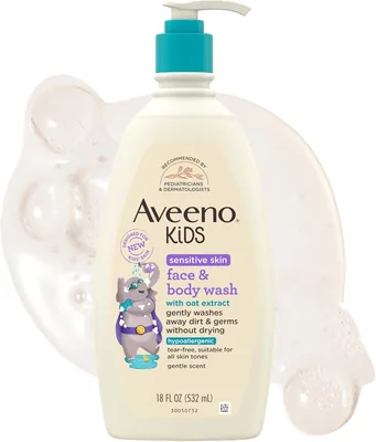 Aveeno Baby Kids Sensitive Skin Wash, 24% Off